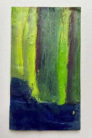 Enkaustik + Ölmaleire von Katinka Molde