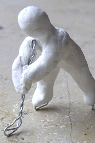 Drahtfigur von Christina Weber