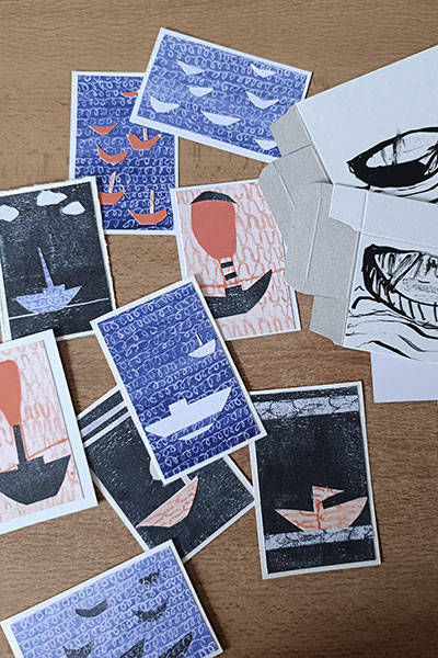 Arbeiten von Gisela Frank