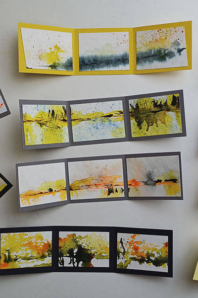 Zeichnungen von Jeannette Scheidle