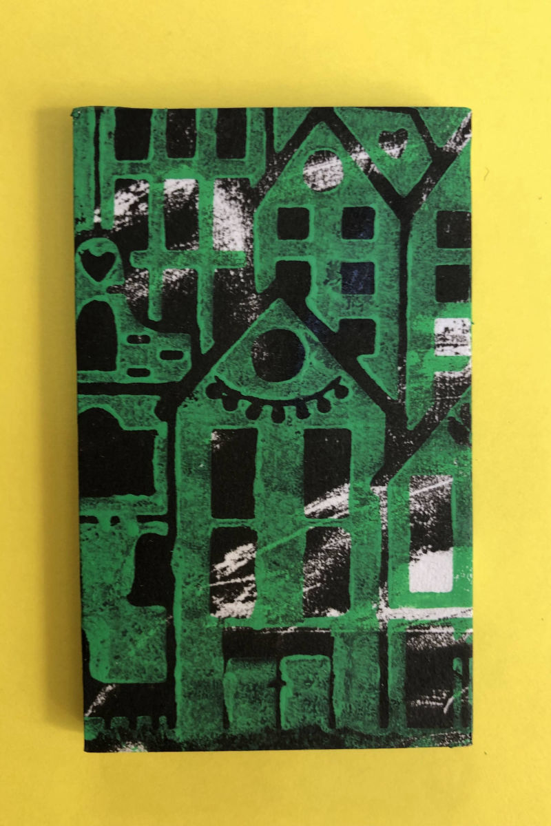 Holzschnitt von Anneliese Hirschvogl