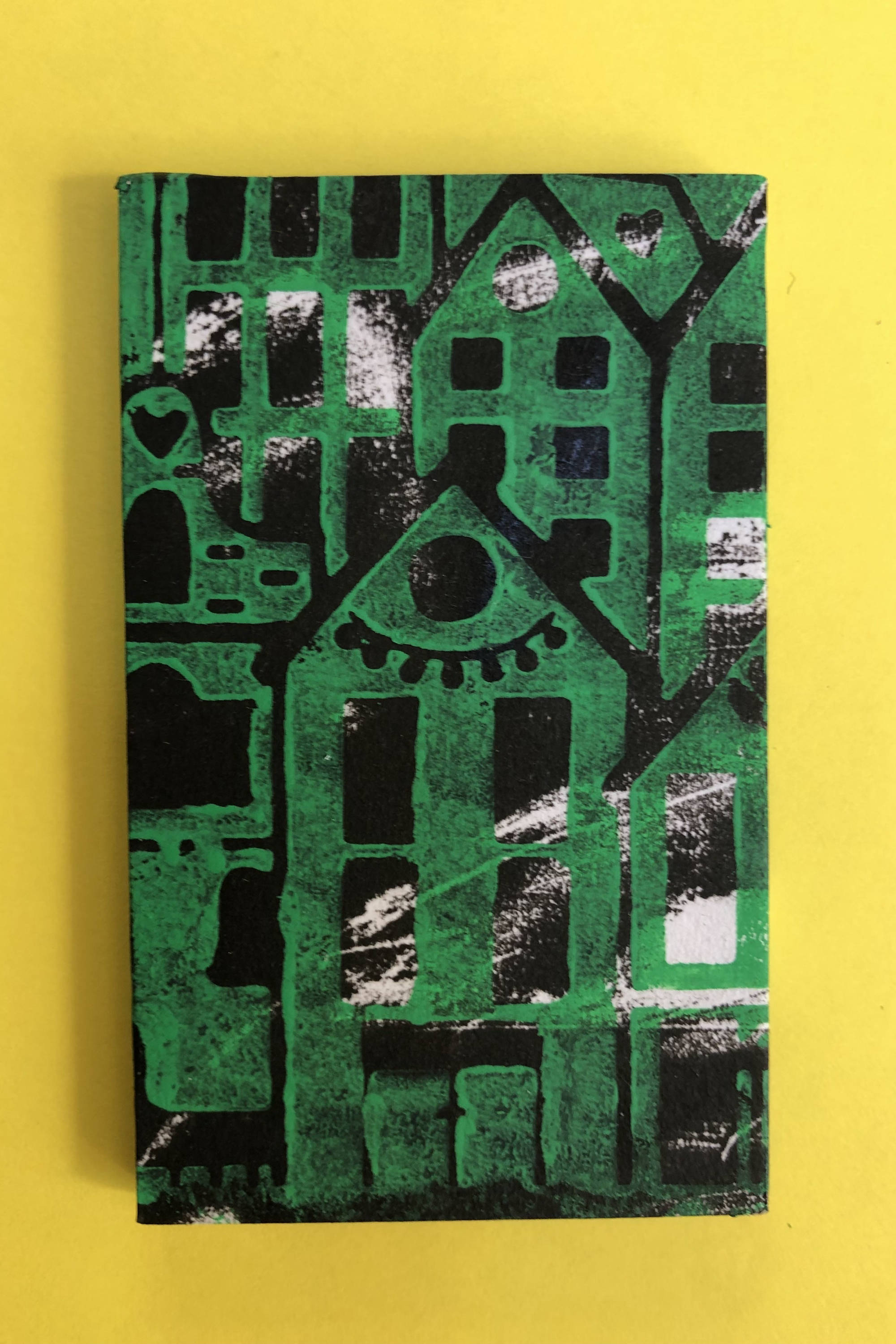 Holzschnitt von Anneliese Hirschvogl