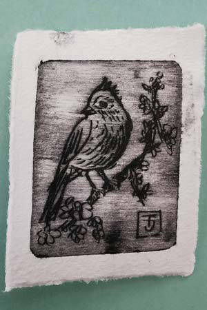 Radierung von Jo Thoma