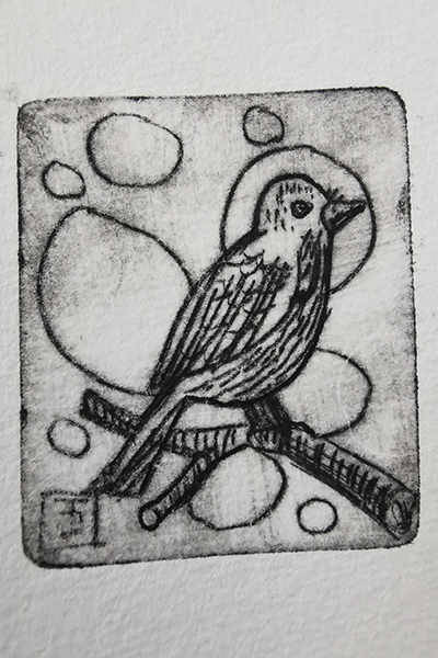 Radierung von Jo Thoma