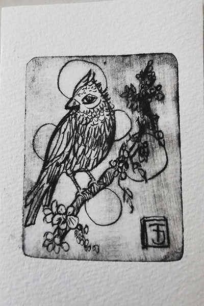 Radierung von Jo Thoma