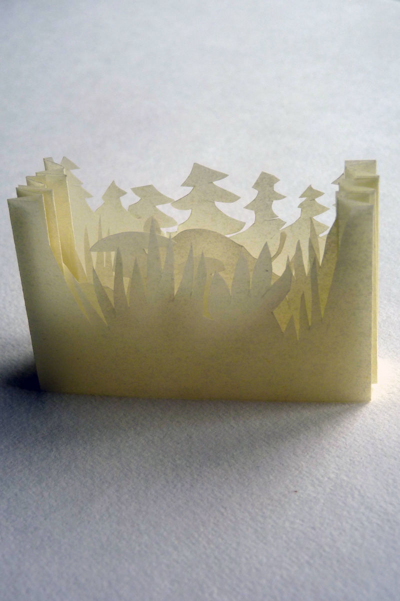 Scherenschnitt von Christina Weber