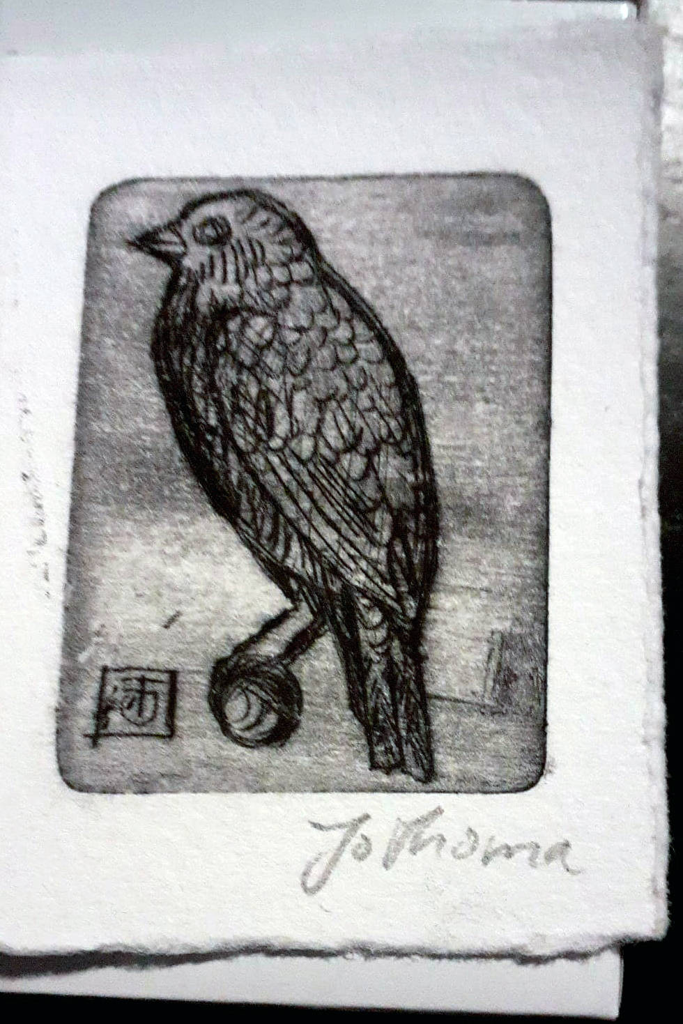 Radierung von Jo Thoma