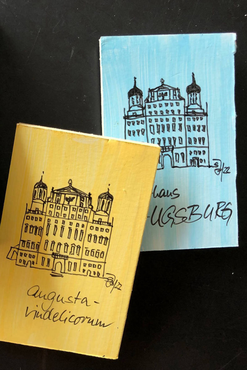 Augsburger Rathaus von Johanna Schreiner