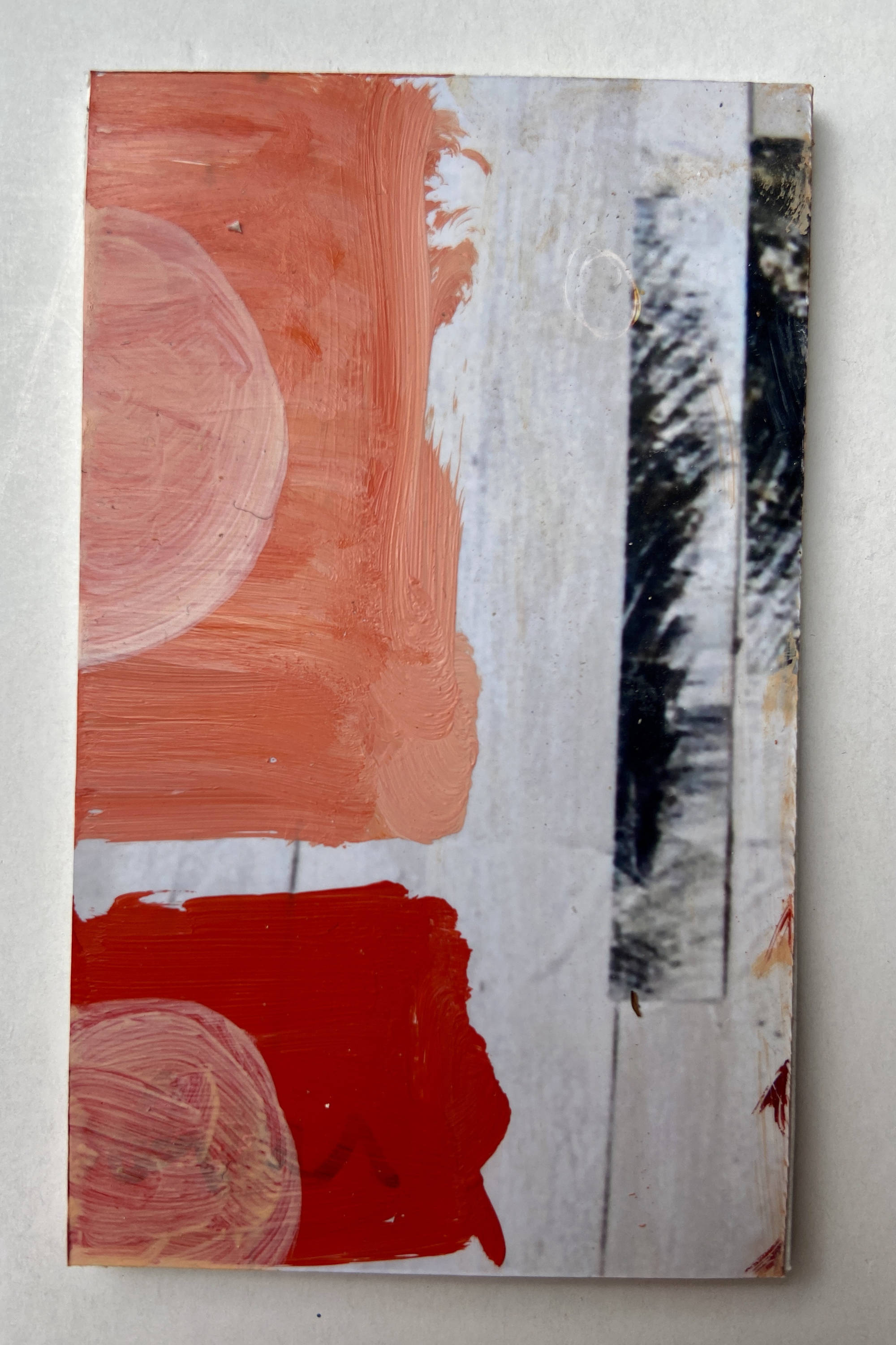 Übermalte Fotografie von Katinka Molde