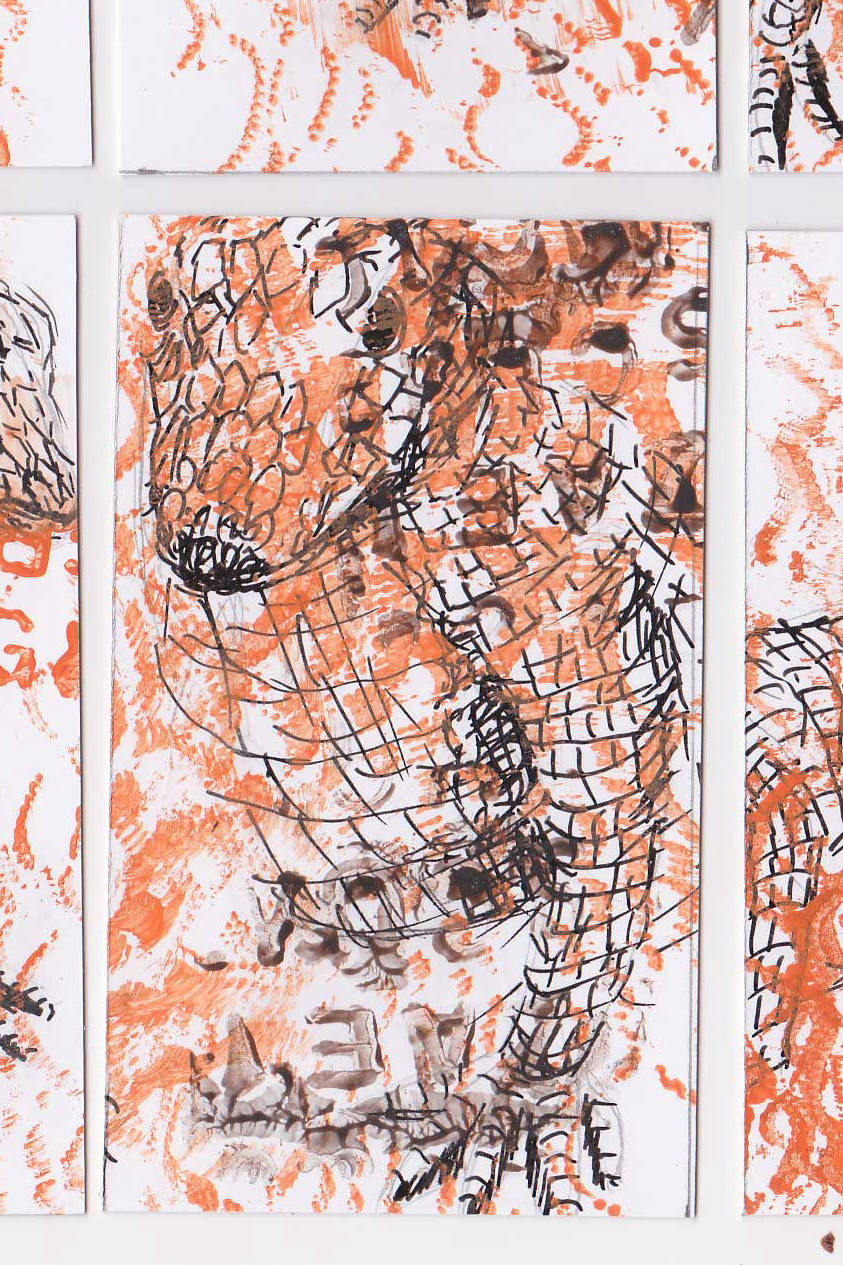 Zeichnung und Druck von Turid Schuszter