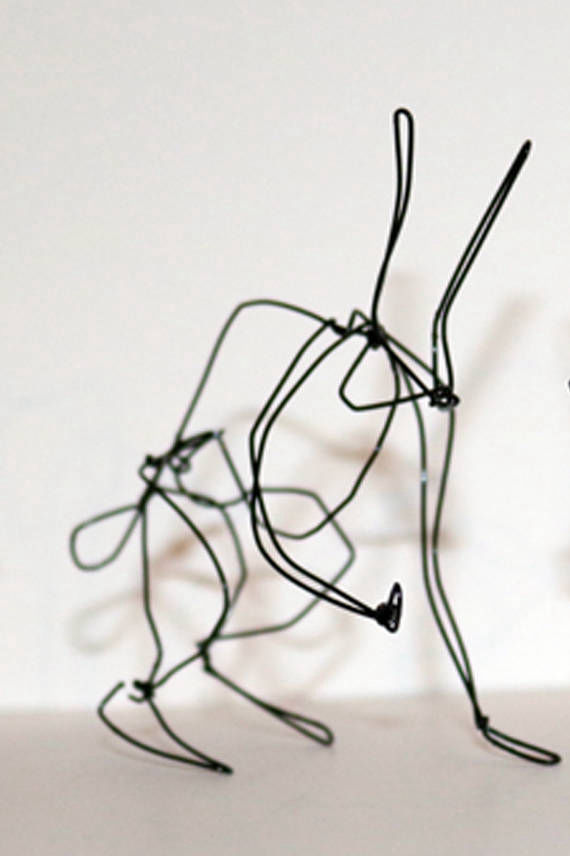 Drahtfigur von Turid Schuszter