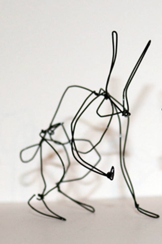 Drahtfigur von Turid Schuszter