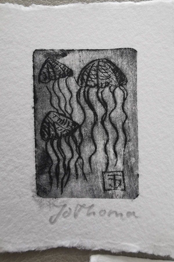 Radierung von Jo Thoma