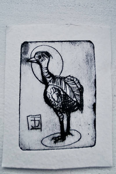 Radierung von Jo Thoma