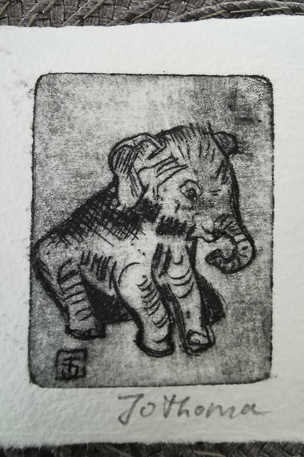 Radierung von Jo Thoma
