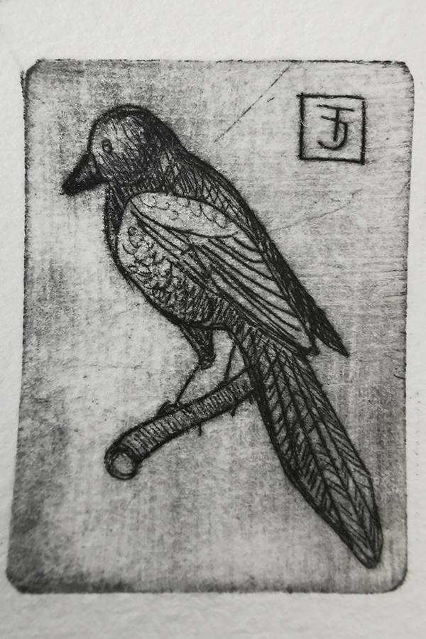 Radierung von Jo Thoma