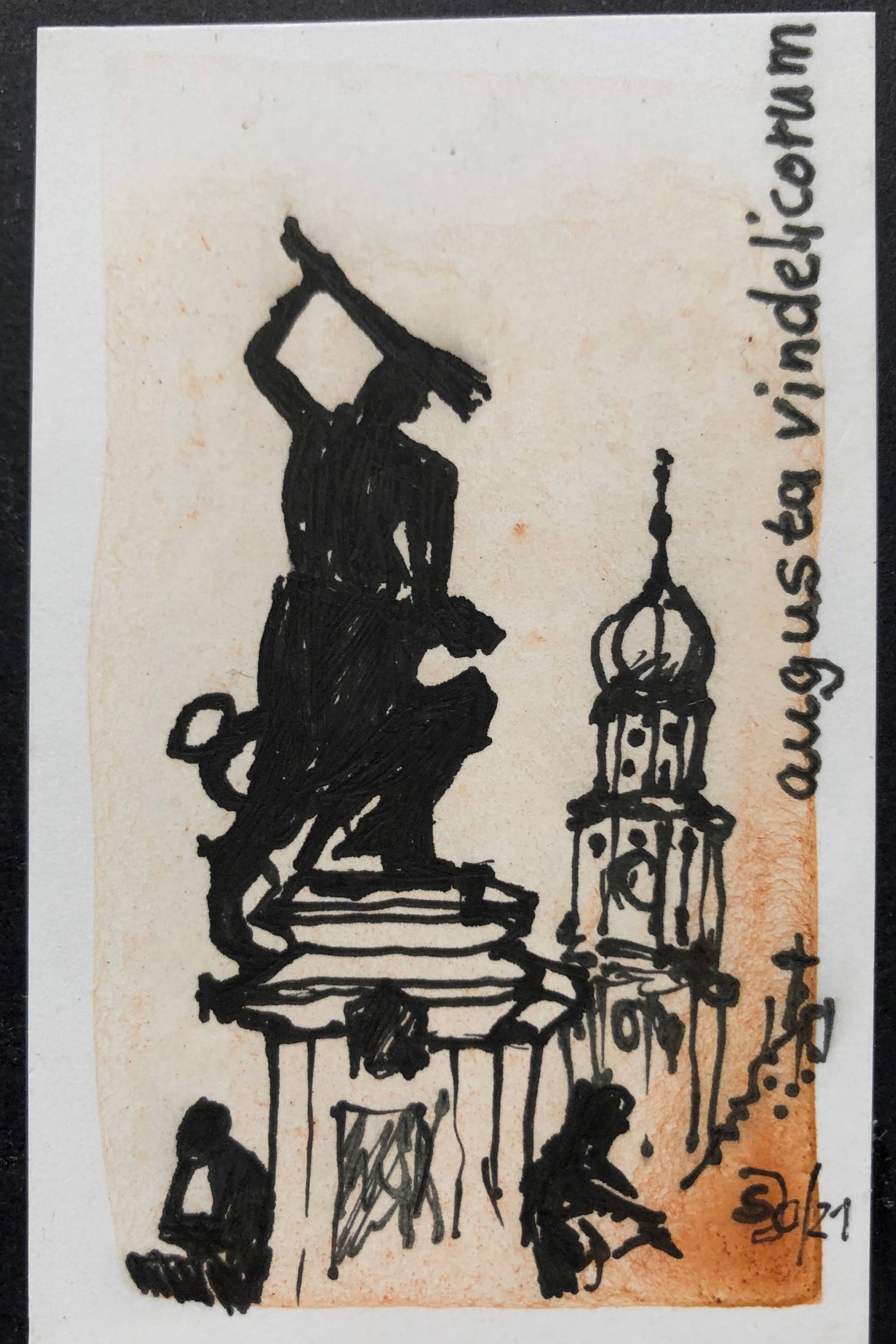 Augsburgmotiv von Johanna Schreiner