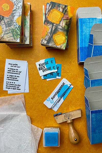 Fertig für die Verpackung