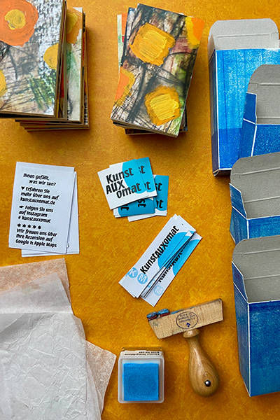 Fertig für die Verpackung