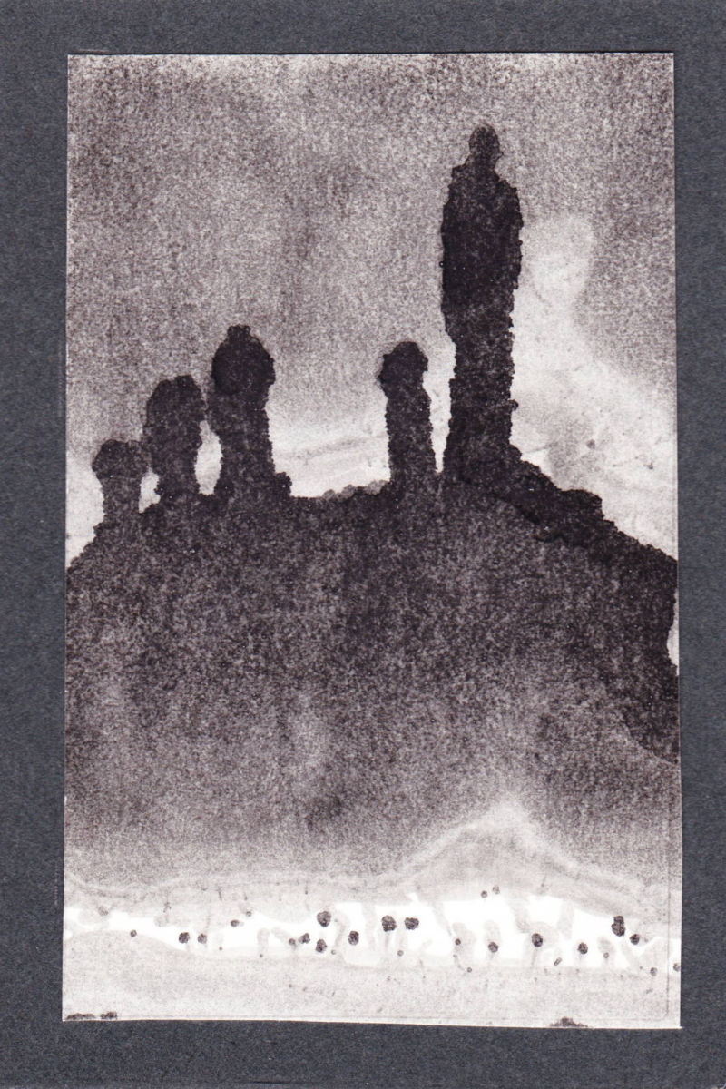 Tusche-Zeichnung von Turid Schuszter