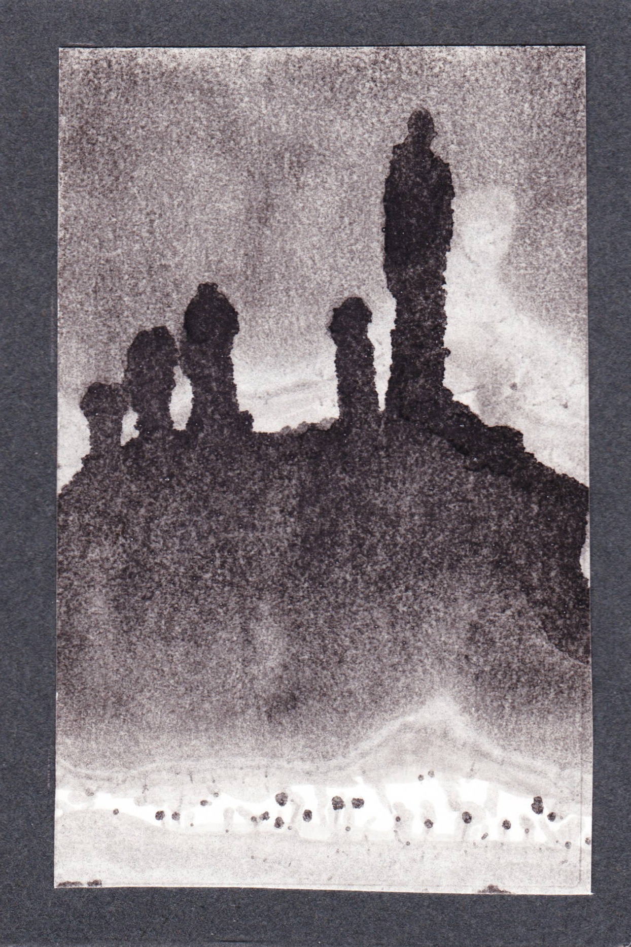 Tusche-Zeichnung von Turid Schuszter