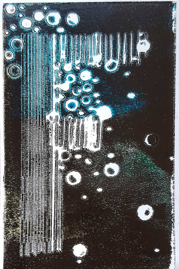 Linolschnitt von Turid Schuszter