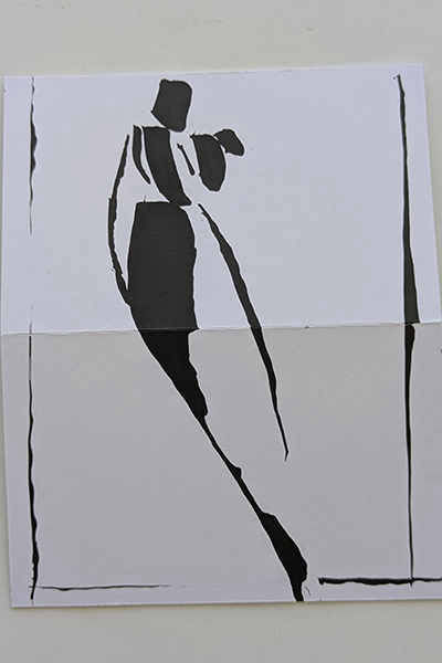 Tuschezeichnung von Turid Schuszter