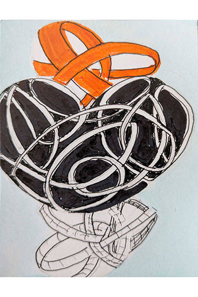 Zeichnung von Turid Schuszter