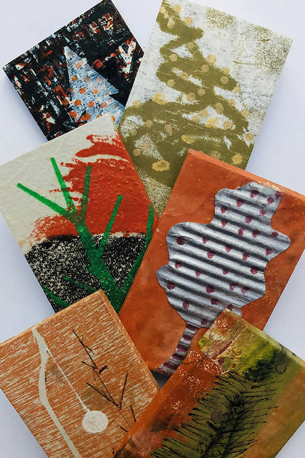 Arbeiten von Anneliese Hirschvogl