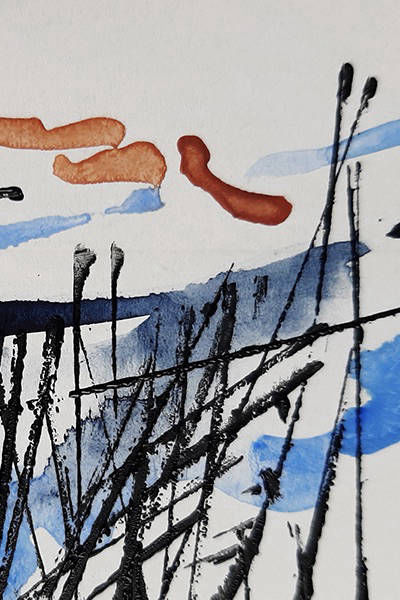 Aquarell von Liliana Mesmer