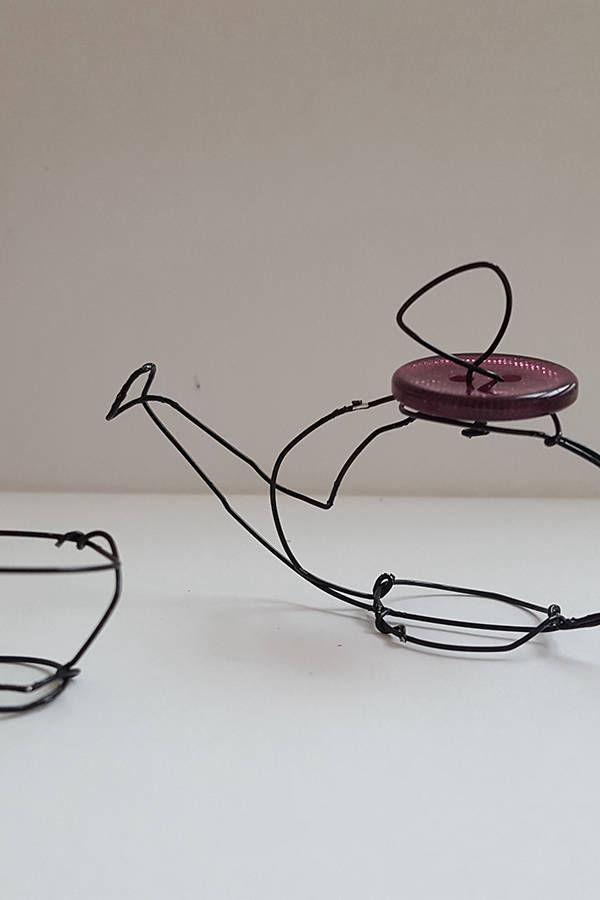 Drahtarbeiten von Turid Schuszter