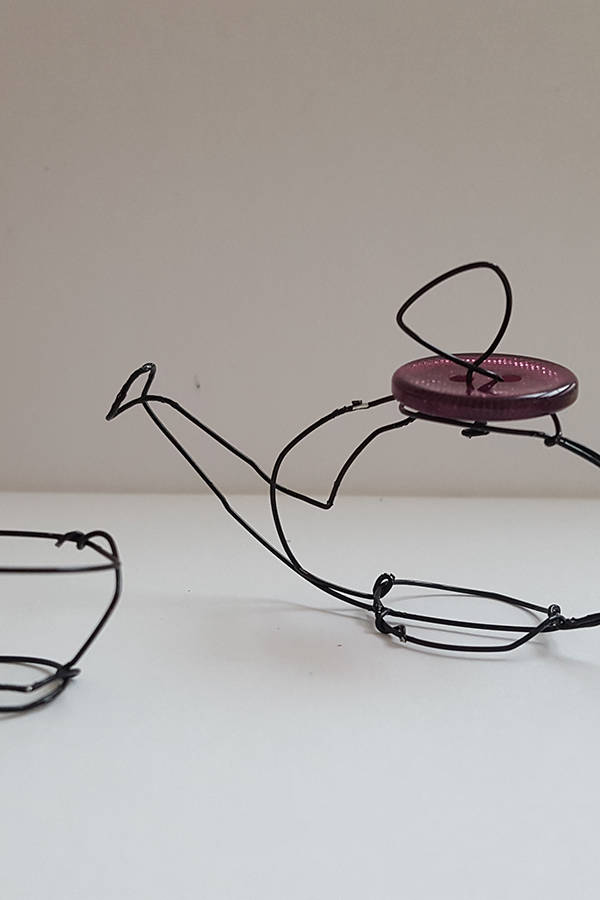 Drahtarbeiten von Turid Schuszter