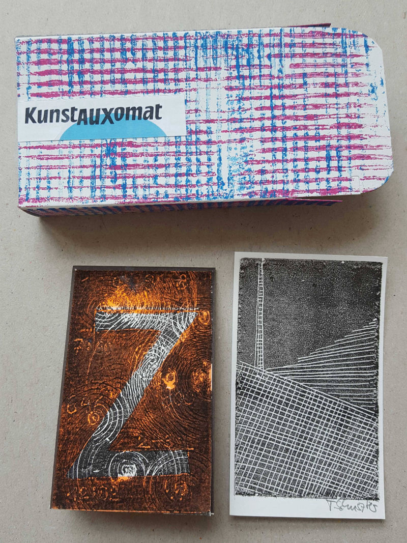 Linolschnitt von Turid Schuszter