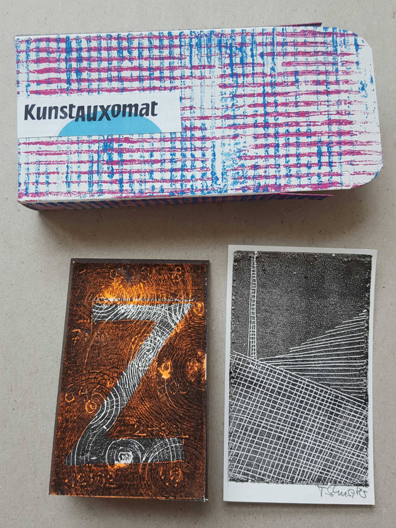 Linolschnitt von Turid Schuszter